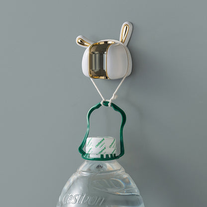 Little White Rabbit Heavy-Duty Adhesive Hooks