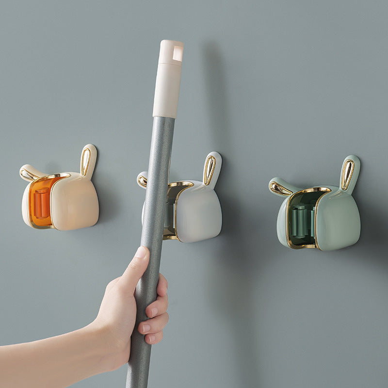 Little White Rabbit Heavy-Duty Adhesive Hooks
