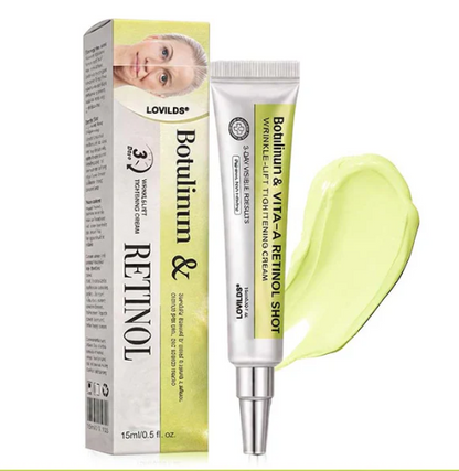 Final 3 Hours: 70%OFF🔥 Botulinum & Vita-A Retinol Shot Wrinkle-Lift Tightening cream✨