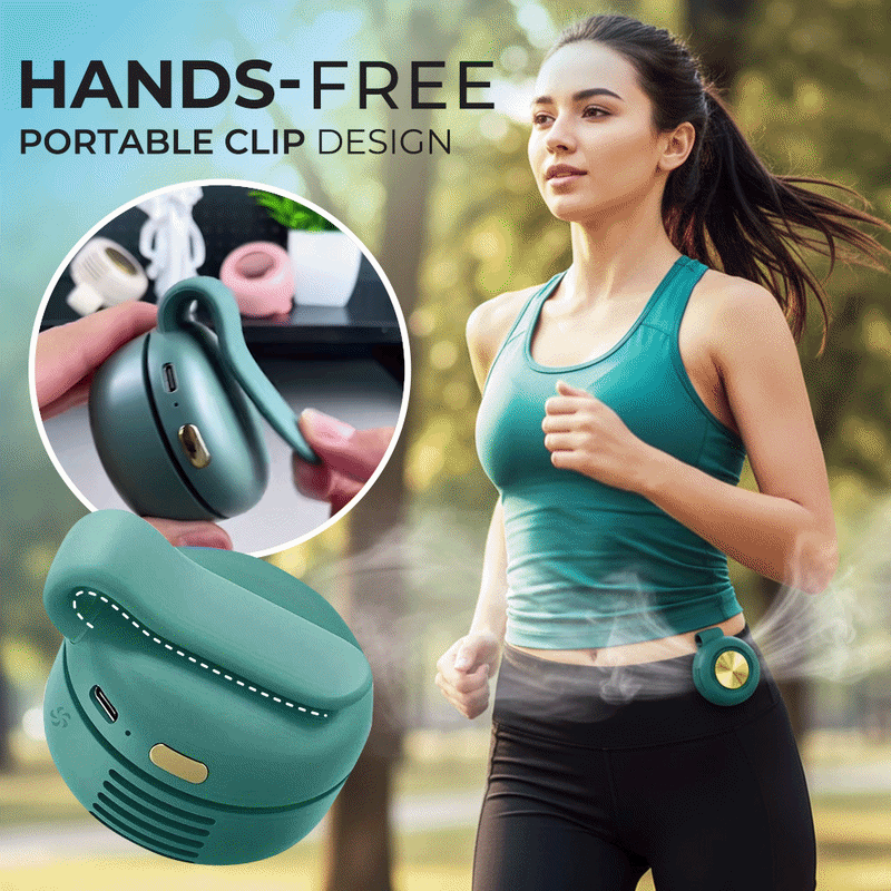 TAILEDEN® Wearable Tiny Cool Bladeless Clip Fan