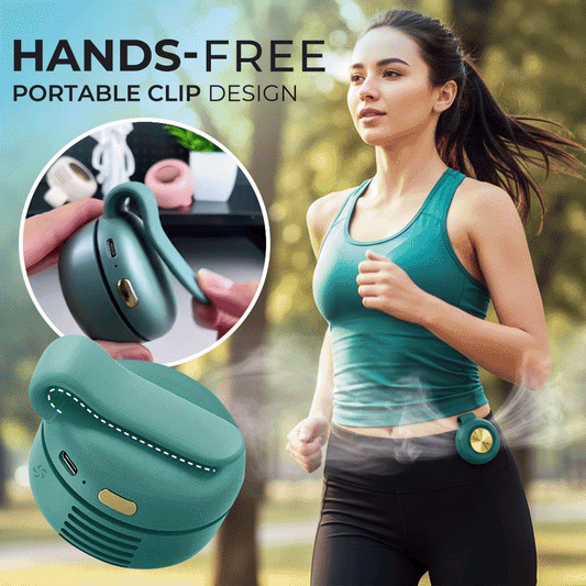 TAILEDEN® Wearable Tiny Cool Bladeless Clip Fan