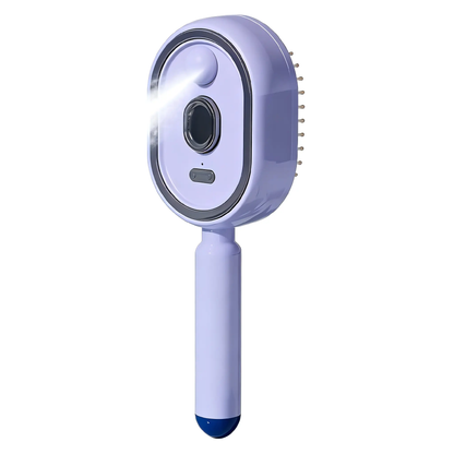 ✨Electric Spray Air Cushion Massage Hair Comb – Anti-Tangle & Essential Oil Mist Brush