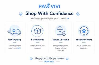 PAWVIVI  Dog & Cat Teeth Cleaning Finger Wipes