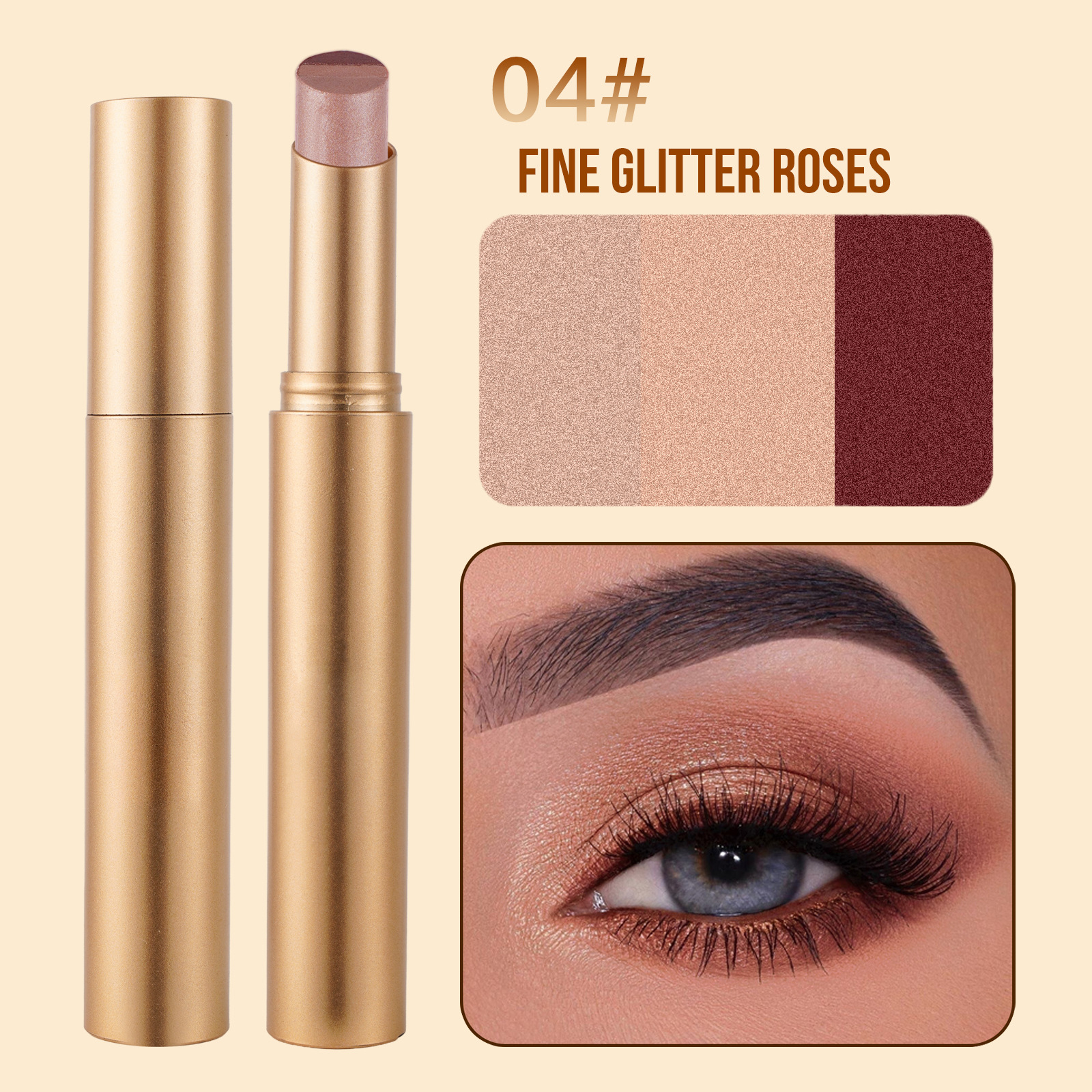 Fine Glitter Rose
