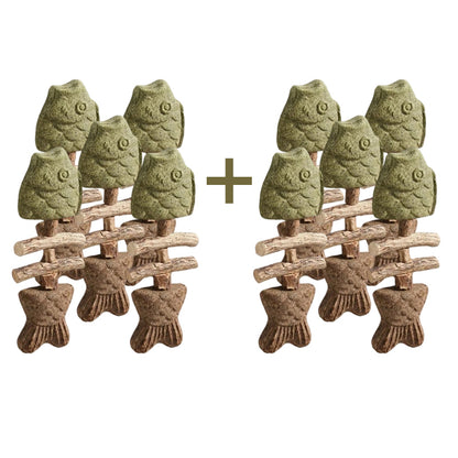 Catnip & Silvervine Chew