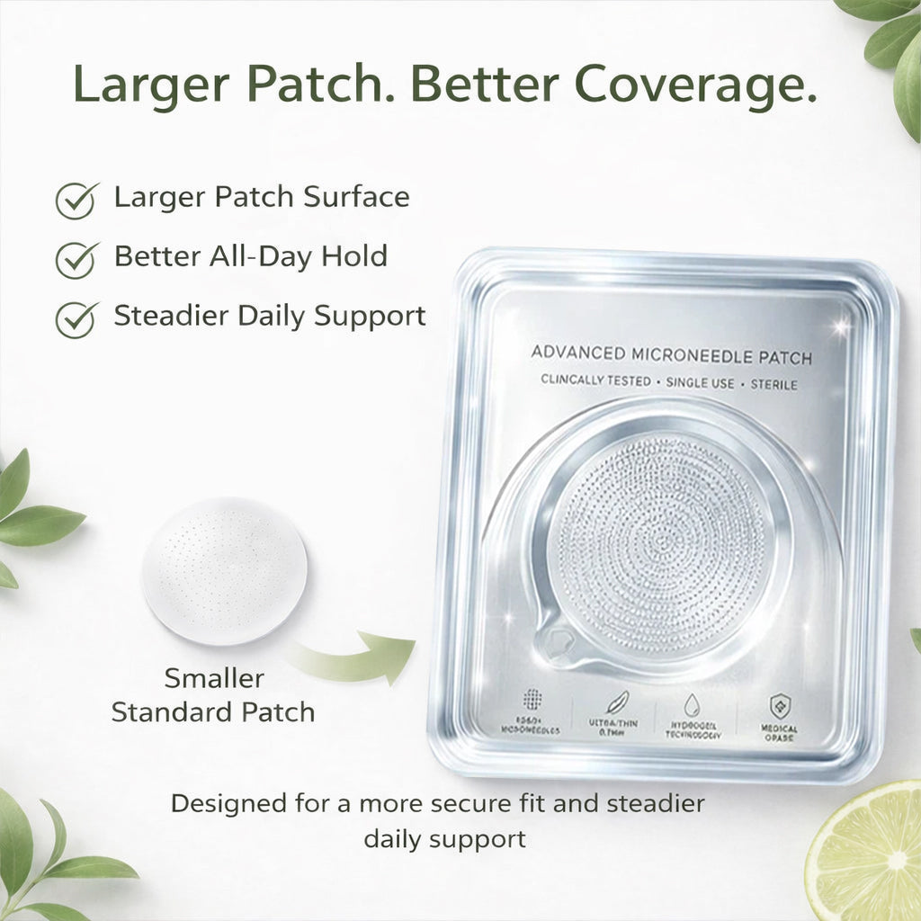 𝐌𝐑𝐄𝐕𝐁𝑺𝑰𝑵® Moringa · Berberine × NAD+ 10-in-1 Advanced Nano Microneedle Patch