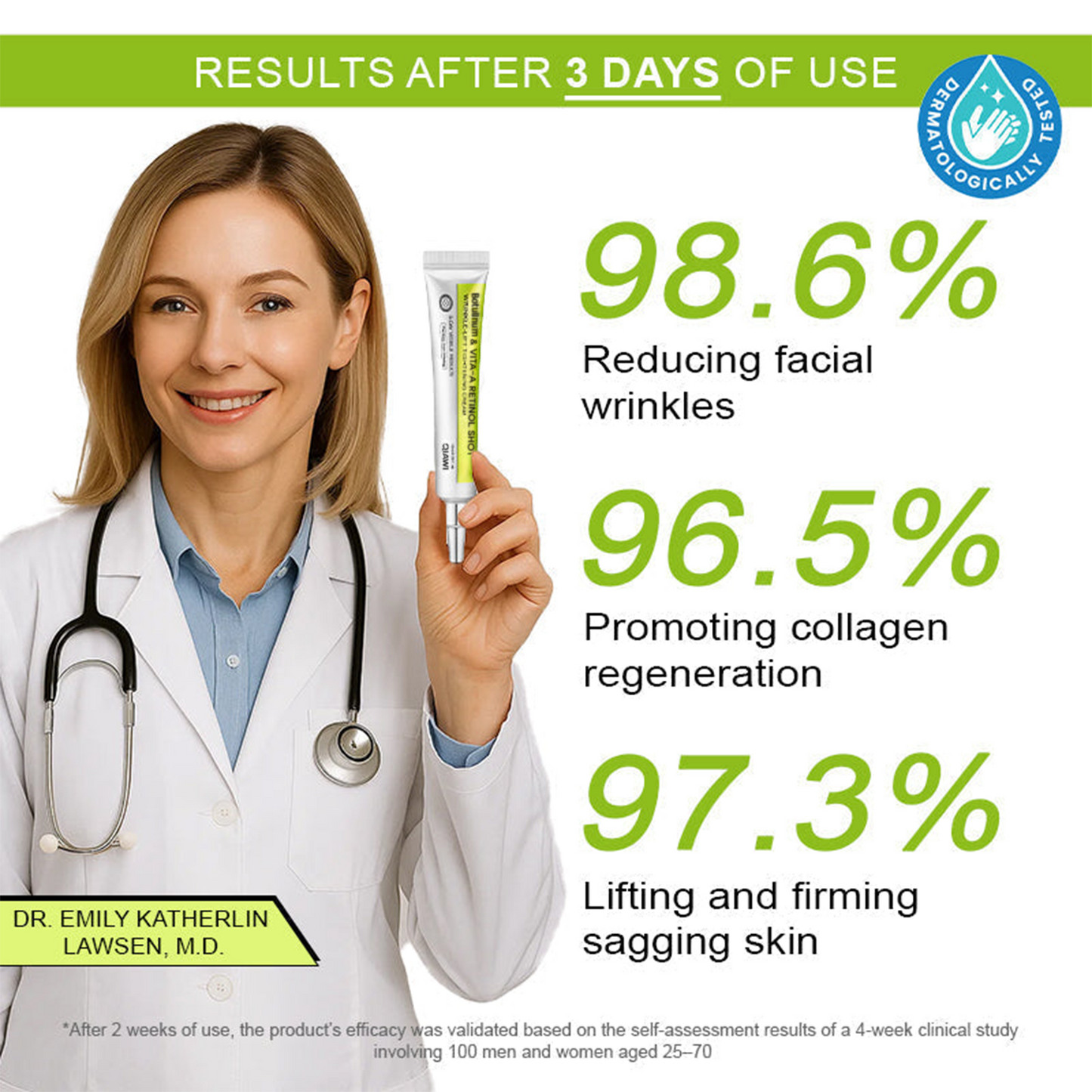 Final 3 Hours: 70%OFF🔥 Botulinum & Vita-A Retinol Shot Wrinkle-Lift Tightening cream✨
