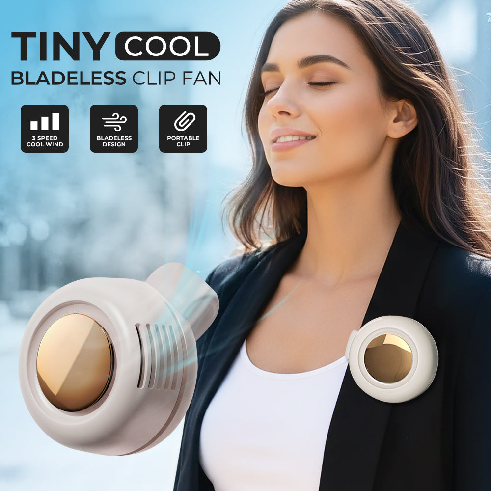 TAILEDEN® Wearable Tiny Cool Bladeless Clip Fan
