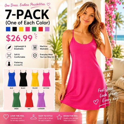🔥Last day promotion🔥Plush Backless Active Dress-Easy Peezy Edition
