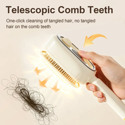 ✨Electric Spray Air Cushion Massage Hair Comb – Anti-Tangle & Essential Oil Mist Brush