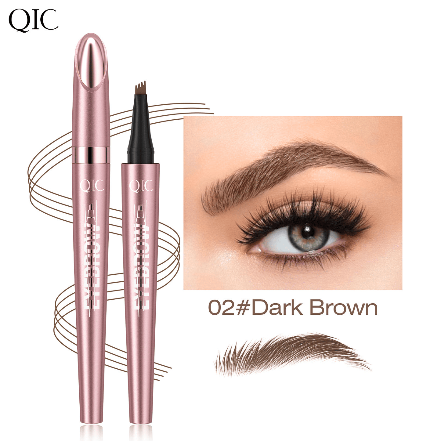Buy 1 Get 1 Free✨Waterproof Micro-Fork Eyebrow Pencil