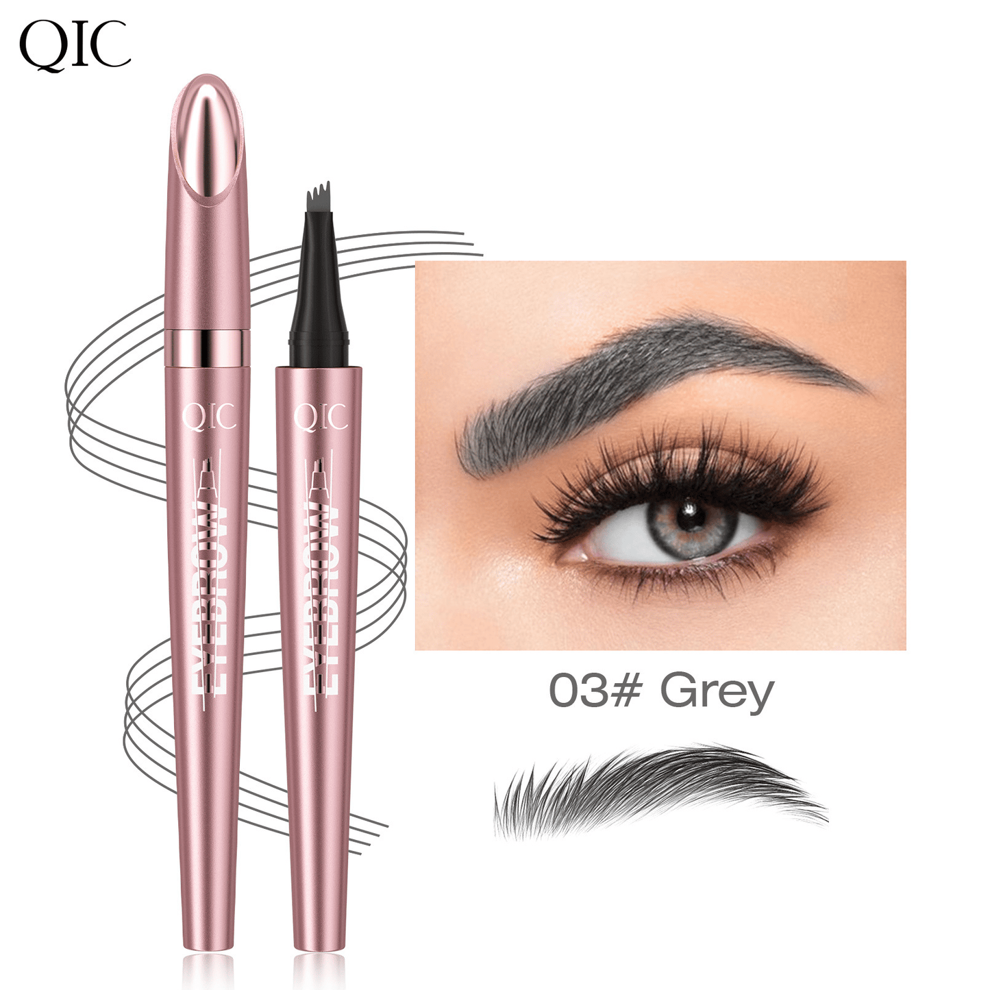 Buy 1 Get 1 Free✨Waterproof Micro-Fork Eyebrow Pencil